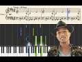 Pharrell Williams - Freedom - Piano Tutorial