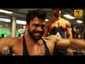 Sergi Constance - Shoulders workout with Denis Gusev - Germany 2016