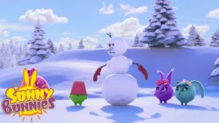 SUNNY BUNNIES - Building a Snowman | Season 4 | Cartoons for Children