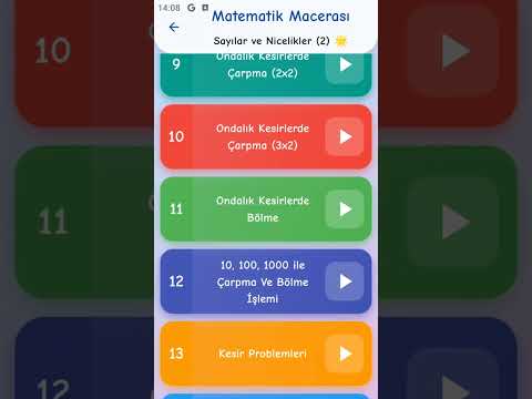 Matematik 6 Sınırsız İşlemler
