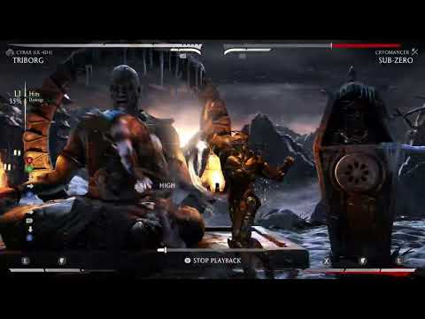 MKX Cyrax - 49% 1-bar reset - NEW 2023 - beep boop