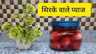 झटपट बनने वाले सिरका प्याज की सीक्रेट रेसिपी | Restaurant Style Sirka Onion | Sirka Onion|