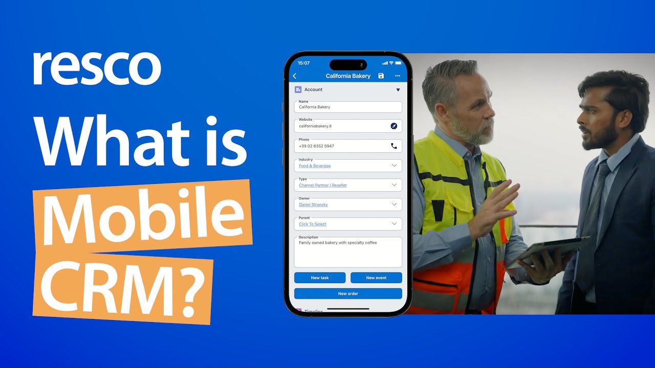 What is a mobile CRM?