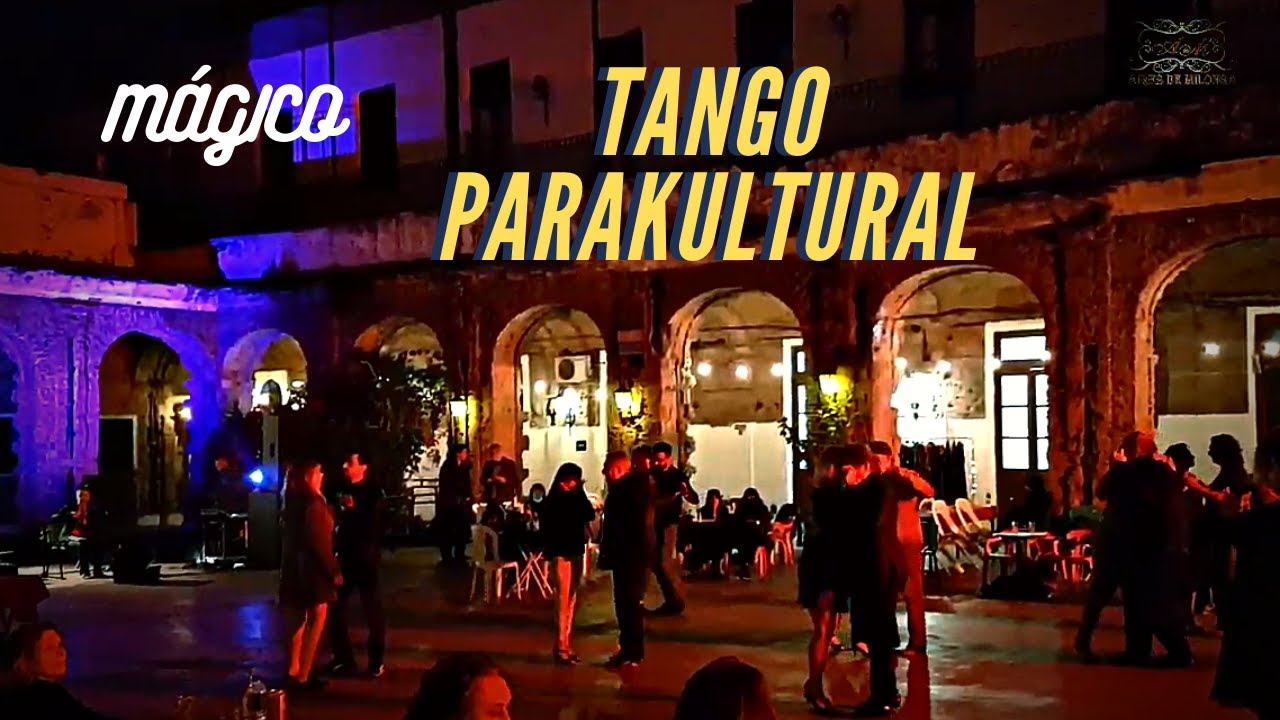 Mágico lugar de tango milonga Parakultural en Fundación Mercedes Sosa  11/2021