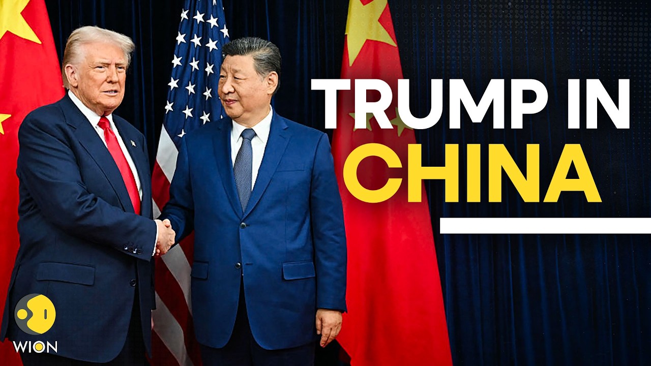 Trump In China LIVE: Trump Arrives in Beijing for Meeting With President Xi Jinping | WION