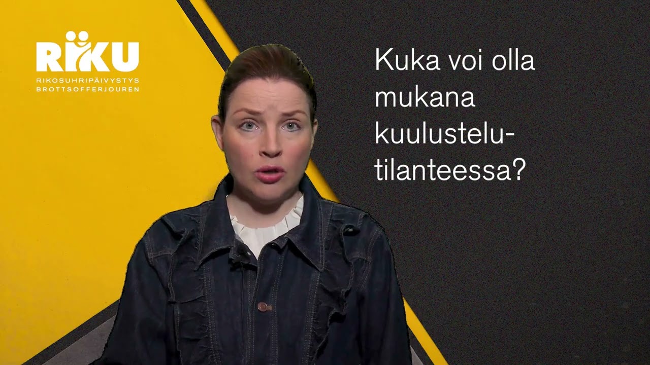 Esitutkinta, osa 1/2 | Rikosprosessi-sarja 4/9