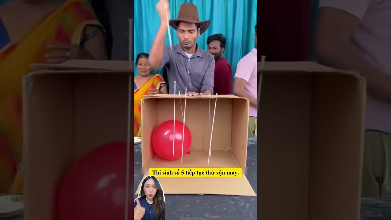 Thử thách đâm bóng bay