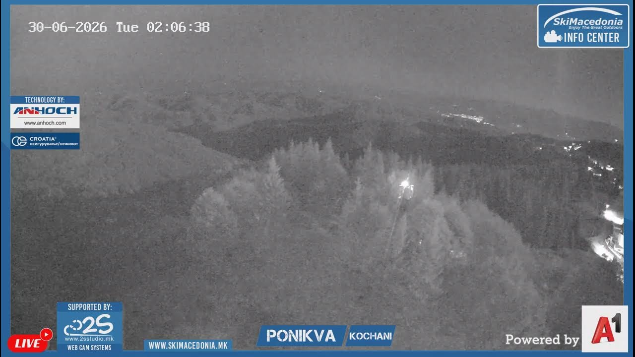 Live webcam view of Ponikva Ski Resort Panorama