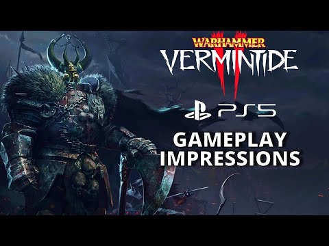 WARHAMMER VERMINTIDE 2 ON PS5 (4k) - GAMEPLAY WALKTHROUGH PART 1 - 2021