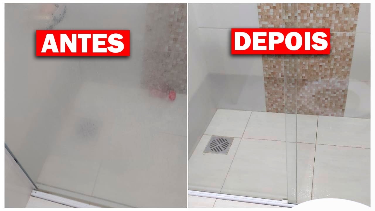 COMO TIRAR MANCHAS DO BOX DE VIDRO (BLINDEX) OU ACRÍLICO PASSO A PASSO