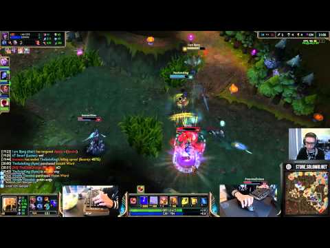 TSM Bjergsen Azir vs Syndra [Challenger Ranked solo queue mid]