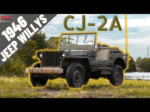 Off-Road Testing A Post-Era WWII Military Jeep Willys CJ-2A | REVIEW SERIES [4K]