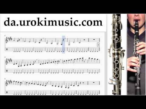 Klarinetundervisning Luis Fonsi - Despacito Lektioner Sange Del#1 um-a246