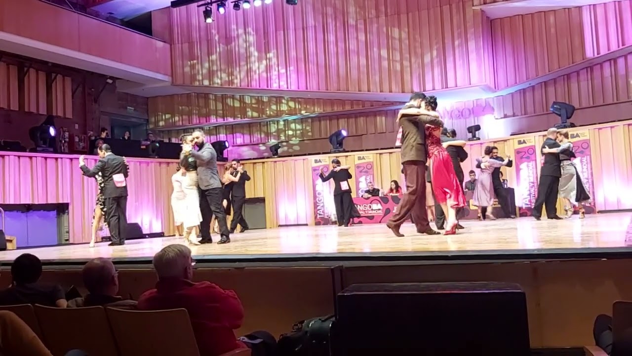 2⁰ día clasificatorias: Ronda 23 "Tinta Verde" Aníbal Troilo🎵💕🇦🇷 Mundial de Tango 2.023