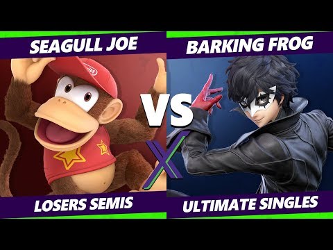 S@X 340 Losers Semis - Seagull Joe (Palutena, Diddy) Vs. Barking_Frog (Pichu, Joker) Smash Ultimate
