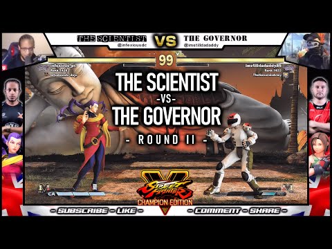 The SCIENTIST Infexious vs The GOVERNER ImStillDaDaddy - Dual Live Reactions! - SFV CE