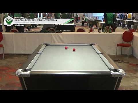 Irish Pool Classic 2022 - Saturday 3pm Session