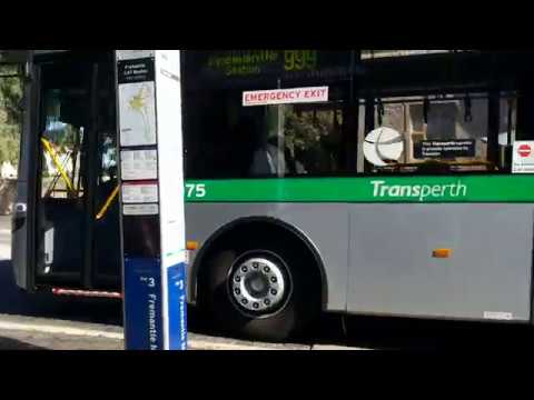 Transperth Volvo B8RLEA (Volgren Optimus) TP3075 Departs Stop 16980