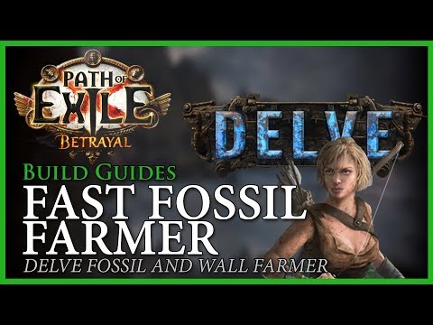 Path of Exile [3.5 - Updated]: FAST FOSSIL FARMER - Delve Mine Farmer - Build Guide