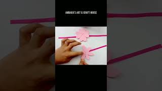 ❤️ DIY Foam Sheet Rakhi Making Idea ❤️ | Raksha Bandhan 2022 #shorts #ytshorts #rakhimaking