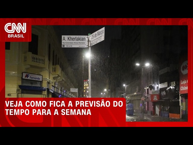 Previsão do tempo: Frente fria avança e espalha temporais pelo Sudeste | CNN PRIME TIME