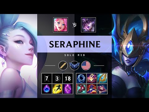 Seraphine Mid vs Syndra: Killing spree - NA Diamond Patch 25.S1.1