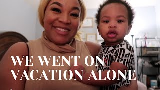 MOM & SON VACATION TO THE WOODS | TINY HOUSE EDITION