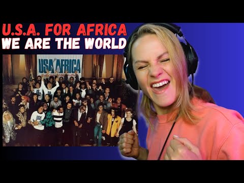TEARS IN MY EYES 🤩🔥  First Time Hearing U.S.A. For Africa – “We Are the World"