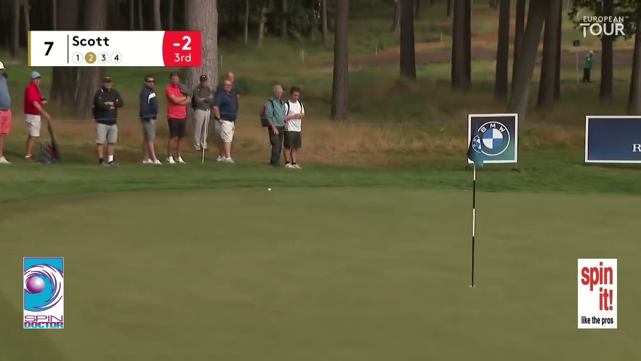 Great Wedge Shots of DeChambeau, Stenson and Scott