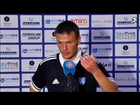 14. voor 2021: Maardu Linnameeskond - Tallinna JK Kalev 1:2 (0:1) Dimitri Kruglov intervjuu
