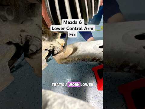 How to Replace Mazda 6 Lower Control Arm (2014-2016) #mazda6 #carrepair #mechanic #suspension #Mazda