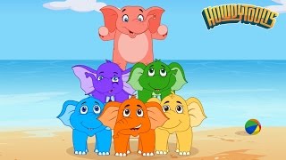 Elephants Have Wrinkles by Rock'n'Rainbow - Music for Kids by Howdytoons
