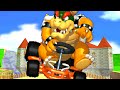 Mario Kart 64 50cc Mushroom Cup Grand Prix Bowser ​Gameplay Nintendo 64
