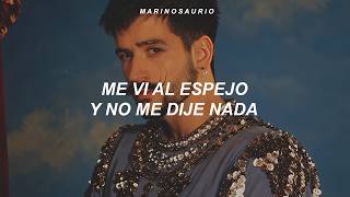 Camilo - El Traje (Letra) || "me vi al espejo y no me dije nada..."