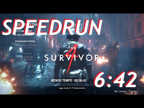 [PC 60fps/Former WR] Resident Evil 2 Remake 4th Survivor (Hunk) Speedrun 6:42