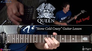 Stone Cold Crazy Guitar Lesson - Queen