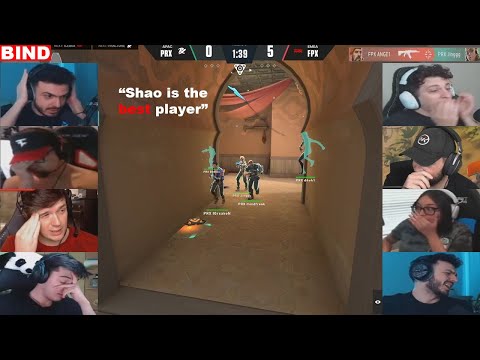 PRX vs FPX (BIND) GRAND FINAL MATCH HIGHLIGHT COMPILATION | TARIK SHANKS NATS HIKO AND MORE REACTION
