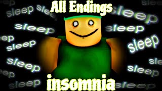 Download lagu Roblox - Insomnia Gameplay [Full Walkthrough & All Endings] mp3