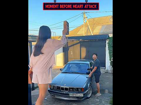 Brother, he almost had a heart attack..😳 #trollface #shorts #bmw
