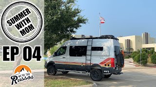Tipsy in Texas | Unforgettable Night at a Rest Area on Our Camper Van Road Trip