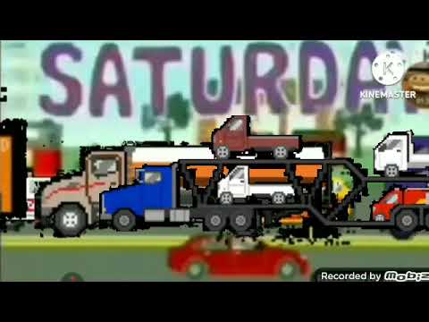 Days of The Week With Vehicles 11.0