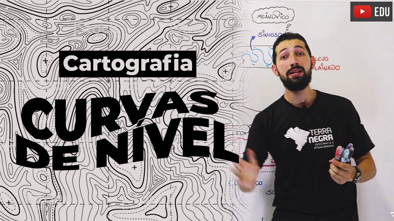 Curvas de Nível e Topografia! Cartografia sem segredo!