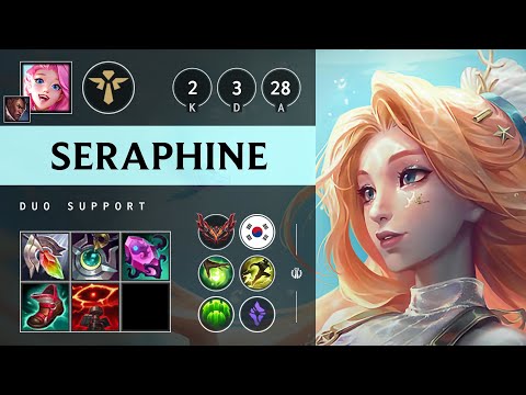 Seraphine Support vs Nautilus - KR Grandmaster Patch 25.21