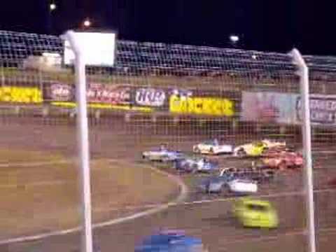 First Lap Crash 2007 Australian Super Sedan Championships