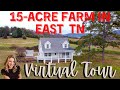 15 Acre Farm For Sale New Market TN 2 Houses Loft Barn Multiple Pastures Large Shed More