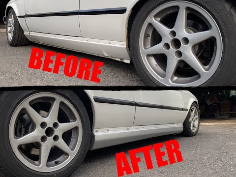 Ford Taurus Side Skirts on E30