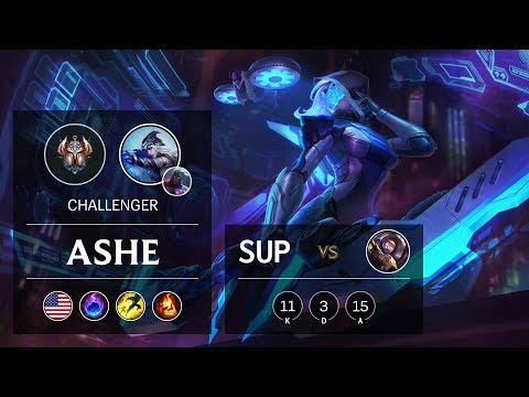Ashe Support vs Blitzcrank - NA Challenger Patch 9.24