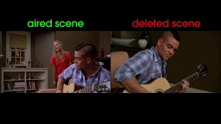 Papa Don&#39;t Preach (Deleted Scenes Comparision) — Glee 10 Years
