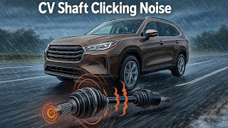 2023-2024 Lexus RX350 TX350 Rotational Clicking Noise From Front Drive Shaft - factory TSB fix