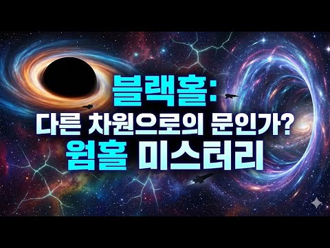 블랙홀의 숨겨진 비밀: 다른 차원으로 이어지는 문인가? 웜홀과 양자 중력 탐구